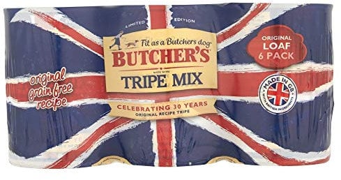 Butcher's Tripe Mix Dog Food Tins, 9.6kg (24 x 400g)