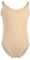 Soudittur Mädchen Ballettanzug Ballett Trikot Turnanzug Nahtlose Tanzen Unterwäsche für Kinder und Erwachsene Nude (XS (110-120 cm))