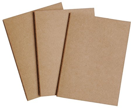 Inserti di Ricarica per Taccuino di Viaggiatore Tascabile - Confezione Mista Vuota, Foderata e Puntino, Set di 3, Formato Diario del Passaporto per Piccoli Taccuini Ricaricabili - 12,5x9 cm B7