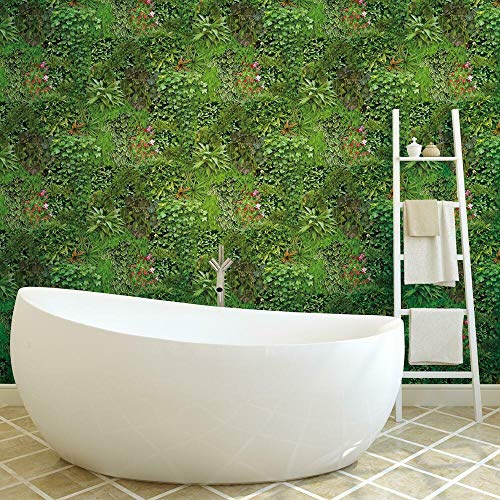 RoomMates RMK11567RL Green Living Wall Peel and Stick Abnehmbare Tapete