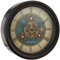 Bulova Industrial Motion Wanduhr, 12,8 cm, Schwarz