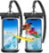 SYNCWIRE Custodia impermeabile per cellulare 【2 pezzi】 Custodia per cellulare subacquea da 7 pollici impermeabile con tasti laterali design senza cuciture per iPhone 14 13 12 11 Pro XS Max Mini SE XR