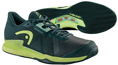 HEAD Men's Sprint Pro 3.5 Clay Men Tennisschuh, waldgrün/hellgrün, 44