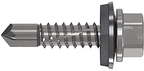 RP-K, REFABO Plus Bohrschraube 6.3x 32/Dichtscheibe 16mm Bi-Metall A2