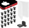 Empire 22 Pcs iPhone Dust Plug - Premium iPhone Port Plug Set with Ports Cleaner, Dust Plug - Essential Anti Dust Plug iPhone Accessories with Lightning Port Cleaner