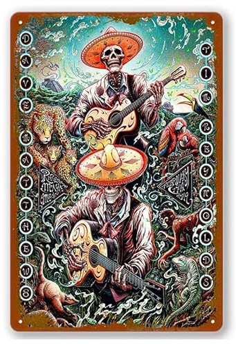 Generic Retro Metallschild - Dave Matthews Band Warehouse 20 Years 2019 (Show Edition) Konzert-Poster Bar Club Wand Cafe Wohnzimmer Kunst Dekoration 20,3 x 30,5 cm