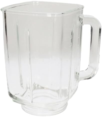 SPARES2GO Glass Jug Jar Compatible with Magimix 1161011611 11612 11613 11615 11619 Blender