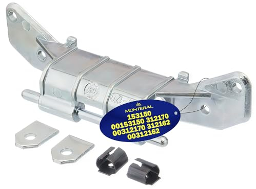 Bisagra para Puerta de Lavadora con Código Original 153150 00153150 312170 00312170 312162 00312162 para Bosch para Siemens para Balay para Constructa para Whirlpool - Garantía de 10 Años - MONTERAL