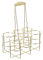 Alipis Beer Carrier Small Organizer Holder Rack Bottle Beer Storage Basket Beer Crate Beer Accessories Beer Basket Alloy