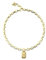 Guess HASHTAG Damen-Halskette GUESS, talla unica, Edelstahl, Kristall