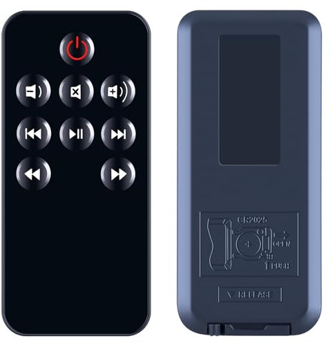 TCNOUMT Replacement Remote Control Compatible with Beats by Dr. DRE Beatbox Portable Bluetooth Speaker