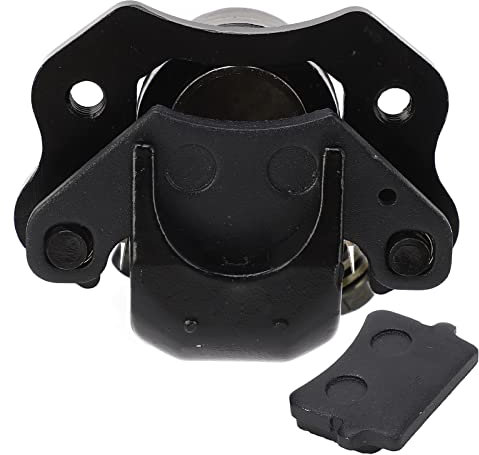 Conjunto de pinza de freno trasero High Rendimiento de 6 mm de disco de metal Calibrador de freno con almohadillas para Powersports KT196 KT196C 196 6.5hp Reemplazo de kart