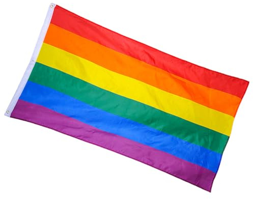 EPIGEIST Bandera Grande de Poliéster Resistente y Reutilizable para Decoración Exterior Interior Lgbt