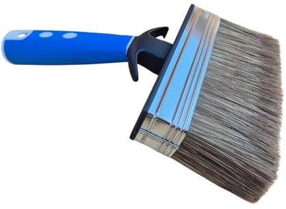 Brosse saturateur terrasse 140 mm TIMBERDAY – Pinceau Brosse Large pour lasure, saturateur, Huile et Vernis Bois - Spécial Bois extérieur & terrasse