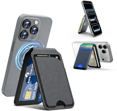 Magnetic Wallet, Magnetic Card Holder For Iphone, Powerful Magsafe Card Holder Wallet, Magnetic Phone Wallet, Magnetic Wallet Slim For Phone Case For Iphone 17/16/15/14/13/12 Pro/Pro Max/Plus Series