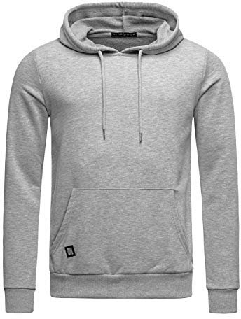 Red Bridge Herren Crewneck Sweatshirt Pullover Premium Basic,Grau-i,XXL