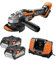 AEG Meuleuse d’Angle Sans Fil BEWS 18-125BL – Brushless 18V, Disque 125 mm, Poignée 3 Positions, Frein Rapide – Puissante, Sécurisée, Compatible Batteries PRO18V