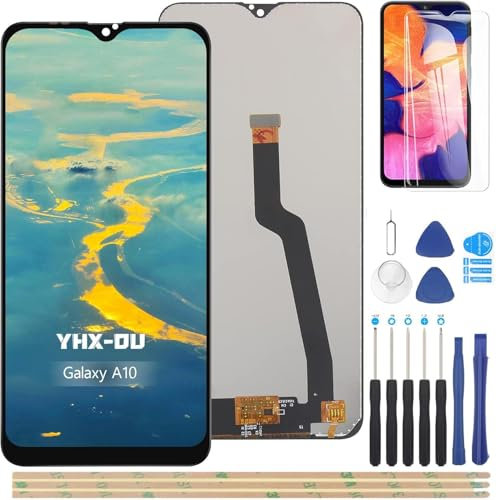 YHX-OU 6.75 Écran LCD pour Samsung Galaxy A10 2019 LCD Display de Rechange avec Film de Protection D'écran et Outils