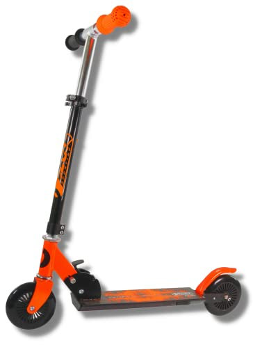 Best Sporting Scooter Kinder I klappbarer Tretroller I pink-weiß oder blau/schwarz I hochwertiger City Roller Kinder I Kinderroller mit Rollengröße 125 I Roller Kind I Roller für Kinder