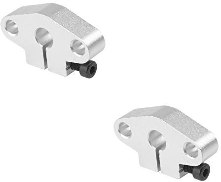 S SIENOC Kugellager-Halterung/Kugellager-Set für 3D-Drucker 8 mm Linear-Führungsstange (2, Horizontal Halterung)