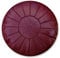 Poufs&Pillows Marokkanischer Echtleder Pouf - Handgefertigt - Gefüllt Geliefert - Ottoman, Sitzsack, Fußhocker, Puff (Bordeaux)