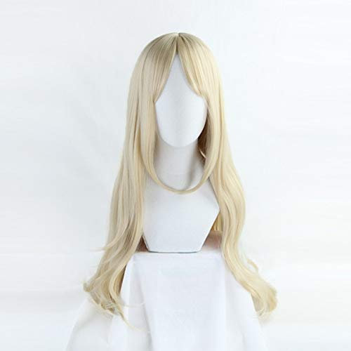 Spielcharakter K/DA Ahri Lange Perücke Mit Ohr Cosplay Kostüm KDA Hitzebeständiges Kunsthaar Frauen Party Cosplay Perücken MZ1334 Perücke