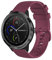 Braleto 20mm Cinturino compatibile con Garmin Vivoactive 3/Vivoactive 3 music/Venu,Sostituzione cinturino in gomma morbida Cinturini in silicone a sgancio rapido(9 Colori) (Vino Rosso)