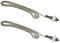 eMagTech 2pcs Ceiling Light Fan Switch Pull Cord Weight Handle Chain Extension Beaded Stainless Steel Ceramic Bronze 1m