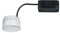 Paulmann 93069 Nova LED Einbauleuchte Modul Coin rund 50mm 6W 470lm 230V 2700K Satin rund Deckenspot Kunststoff