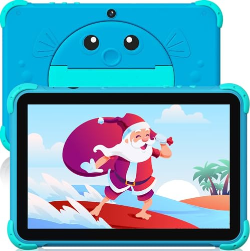 YINOCHE Tableta infantil de 10 pulgadas para niños, 5G WiFi, tabletas para niños pequeños con funda, control parental, cámara dual, 32 GB, tabletas para niños, aplicación educativa, soporte precargado
