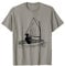 Opti Segelboot Grafik Dinghy Boot Segeln Liebhaber T-Shirt