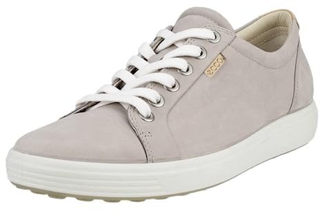 ECCO Damen Womens Soft 7 Sneaker Shoe, Grey Rose, 42 EU