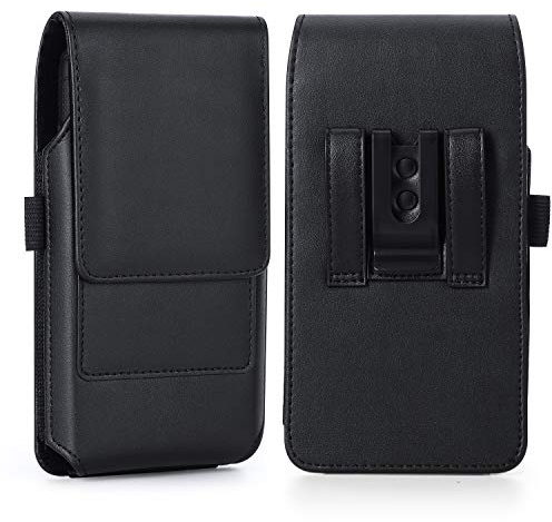 Gcepls Vertikal Handy Gürteltasche für iPhone 16/15 Pro Max,iphone 14 Pro Max,13 Pro Max,Magnetverschluss Handyholster mit ID-Kartenhalter Tasche,Handytasche Gürtel für Galaxy S25 Ultra /S23/S24 Ultra