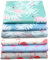 MIDUOLE Fat Quarters Stoffbündel, 6 Stück, 100 % Baumwolle, 50 x 50 cm, vorgeschnittene Quilt-Stoff-Quadrate, für DIY, Patchwork, Nähen, Quilten, Basteln, kein wiederholtes Design, Flamingo-Muster.