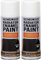 Pro-Kleen Radiator Enamel Spray Paint Anthracite Matt 2 x 400ml - Heat Resistant up to 100ºC - For Radiators, Hot Pipes, Water Tanks & More - Fast Drying & No Primer Needed