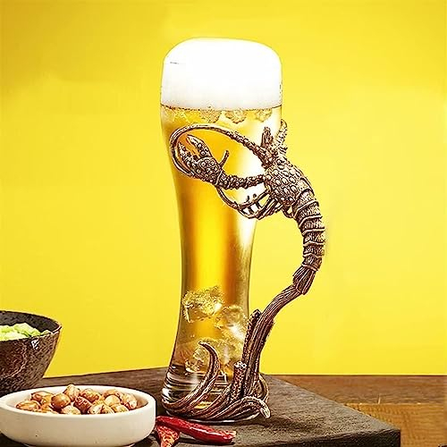 Boccali di birra personalizzati Boccali, Boccali di birra, Boccali di birra, Boccale di birra di grande capacità da 425 ml, Bicchiere da whisky in vetro senza piombo, Personality Bar Party Beer Cup