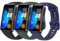 Meliya 3 Piezas Correas para Huawei Band 8 Huawei Band 9 Correa,Silicona Pulseras de Repuesto para Huawei Band 9 /Huawei Band 8 Mujer Hombre(Negro/Azul/Verde)