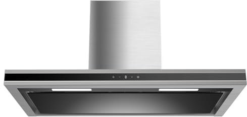 electriQ 90cm Slimline Touch Cooker Hood – Stainless Steel