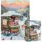 Christmas Jigsaw Puzzle 1000 Piece-Snowman's Dessert Shop puzzle adults 1000 piece puzzle Christmas jigsaw puzzles 1000 Piece for Adults senior