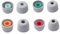Wiki VALLEY Lot de 4 paires d'embouts pour écouteurs Sony WF-1000XM5/WF-1000XM4 (blanc)