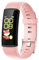 Fitness-Armband, Unisex Smartarmband Blutdruckmessung, Schlafüberwachung Schrittzähler Bluetooth Verbindung Touch Screen Smart Watch (Rosa)