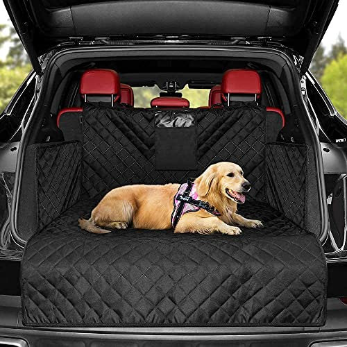 FKSWJZXD Kofferraumschutz Hund für Dacia Sandero Stepway 2 Stepway 3 Stepway, Wasserdicht Kratzfest - Pflegeleicht Hundedecke Auto Kofferraum,D