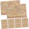 Operitacx 10stücke Vintage Karte Kraftpapier Blumenstrauß Verpackungspapier Für Bastelprojekte Und Kreative Anlässe Langlebig Und Einfach Zu Verwenden