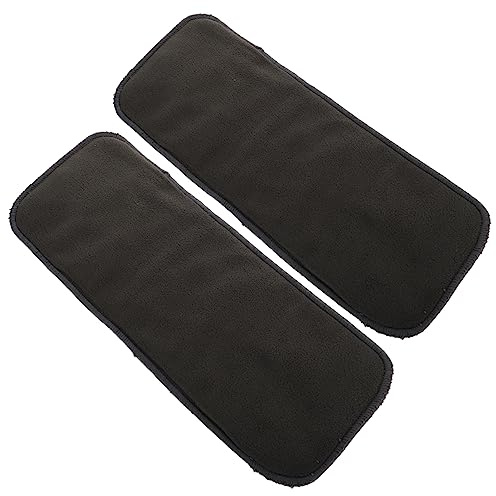 VICASKY 1 Satz Bambuskohle-umweltschutz-urin-pad Waschbare Babywindeln Kohle Windeln Geschmeidige Babywindeln Septumpolster Für Babys Windeln Für Neugeborene Urinalpads Grey Kohlefaser 5st