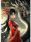 NEWENMO 5D Chinese Style Diamond Painting Kits for Adults,Cartoon Dragon Diamond Art Kits,DIY Full Drill Gem Art Kits for Adults Beginners,for Living Room Decoration-30x40cm