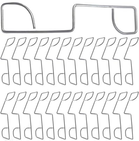 Fence Panel Grips Clips 25 Pieces Fence Wedge Clips Garden Wind Protector Garden Post Mounting Clamps For Outdoor Highway Sport Lawn Patio