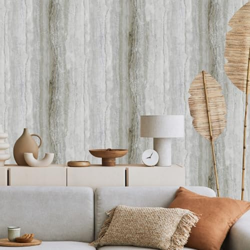 SOPHIE LAURENCE Grey Marble Metallic Wallpaper Gold Shimmer Textured Feature Wall Bedroom Study