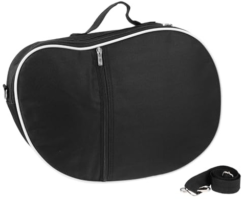 Aufbewahrungstasche für Leierharfe 19 16 Saiten, Schwarz Canvas | Schule und Reise, Tragbar und Leicht, Passend für Lyre Harp, Geschenk für Harfenspieler