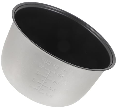 Veemoon Cuiseur Riz Intérieur Antiadhésif pour Autocuiseur Électrique Doublure de Remplacement avec Graduation Accessoire Multifonction pour Cuisine Familiale