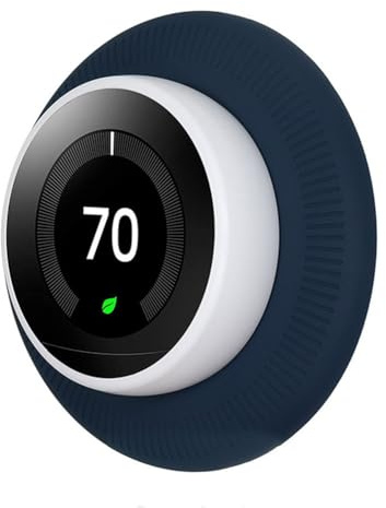 ZYNCUE for Nest Learning Thermostat-Schutzhülle, Silikonhülle für beschädigte Wandreparatur, Rot, Blau oder Weiß